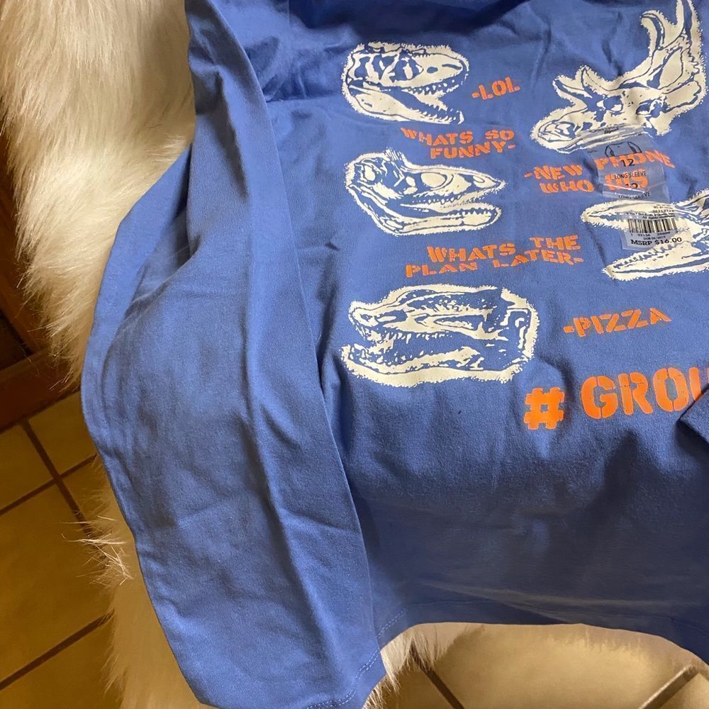 Boys Oshkosh B’gosh Size 12 Glowing Long Sleeve Tee - Picture 4 of 5